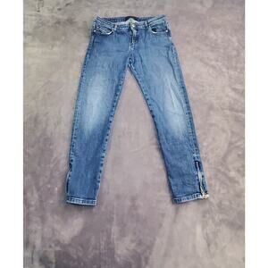 Porsche Design Women's Sz 30 Blue M5 Pocket Ankle Denin Slim Fit Made Ita C14-13